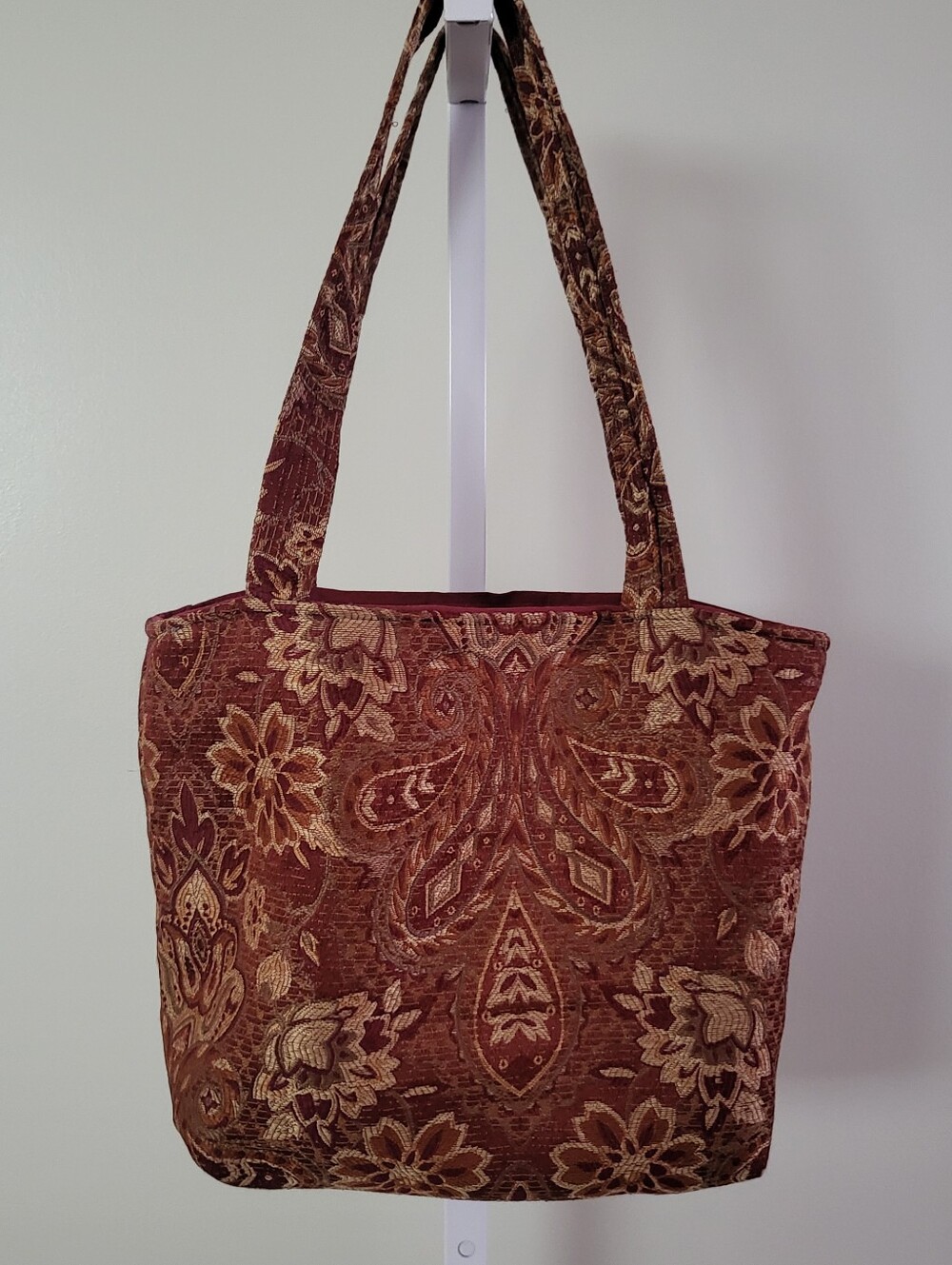 Maroon Tote Bag